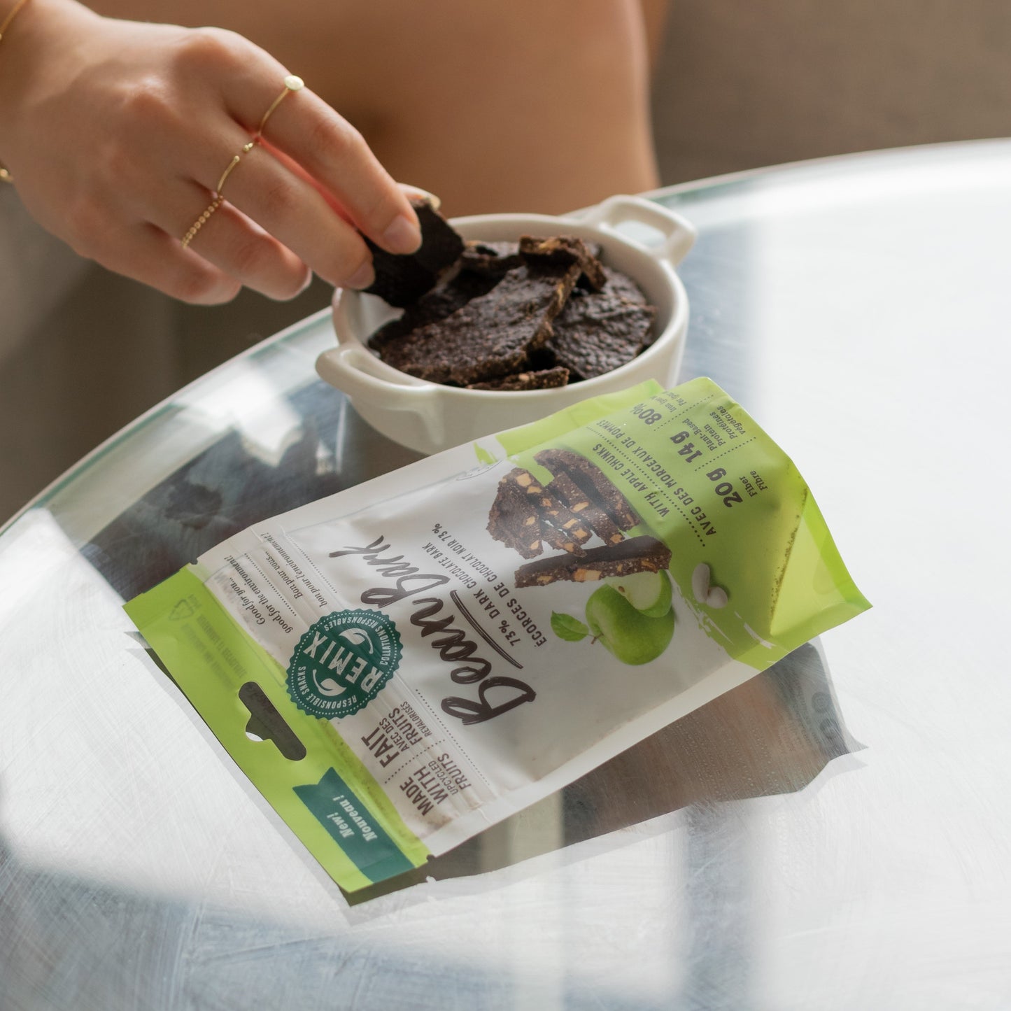 Bean Bark Apple (100g) - Remix Snacks
