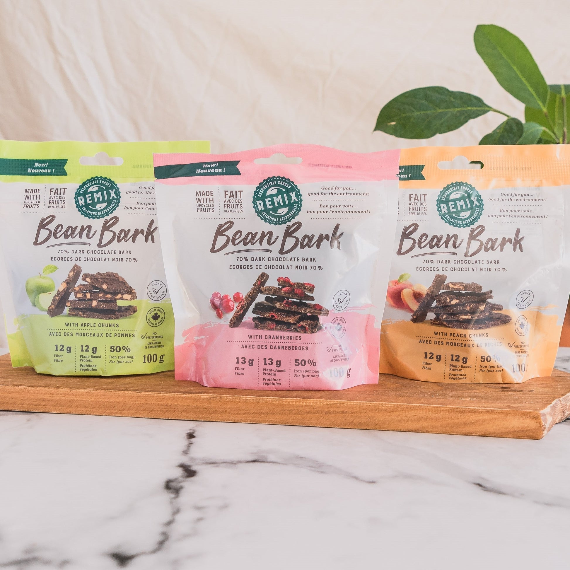 Bean Bark Peach - Remix Snacks