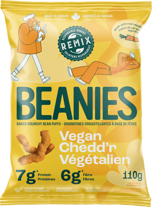 Beanies Vegan Chedd'r - Remix Snacks