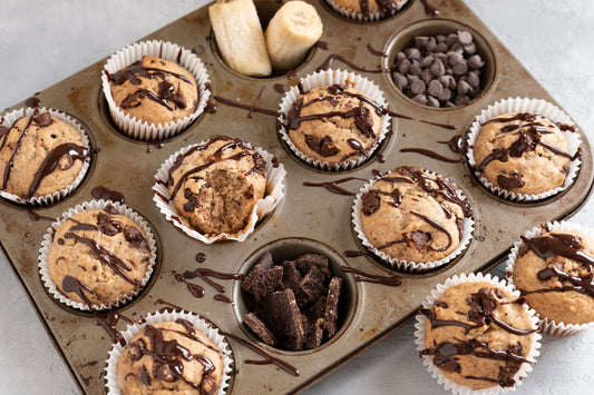 Recipe: Chocolate Banana Bread Muffins