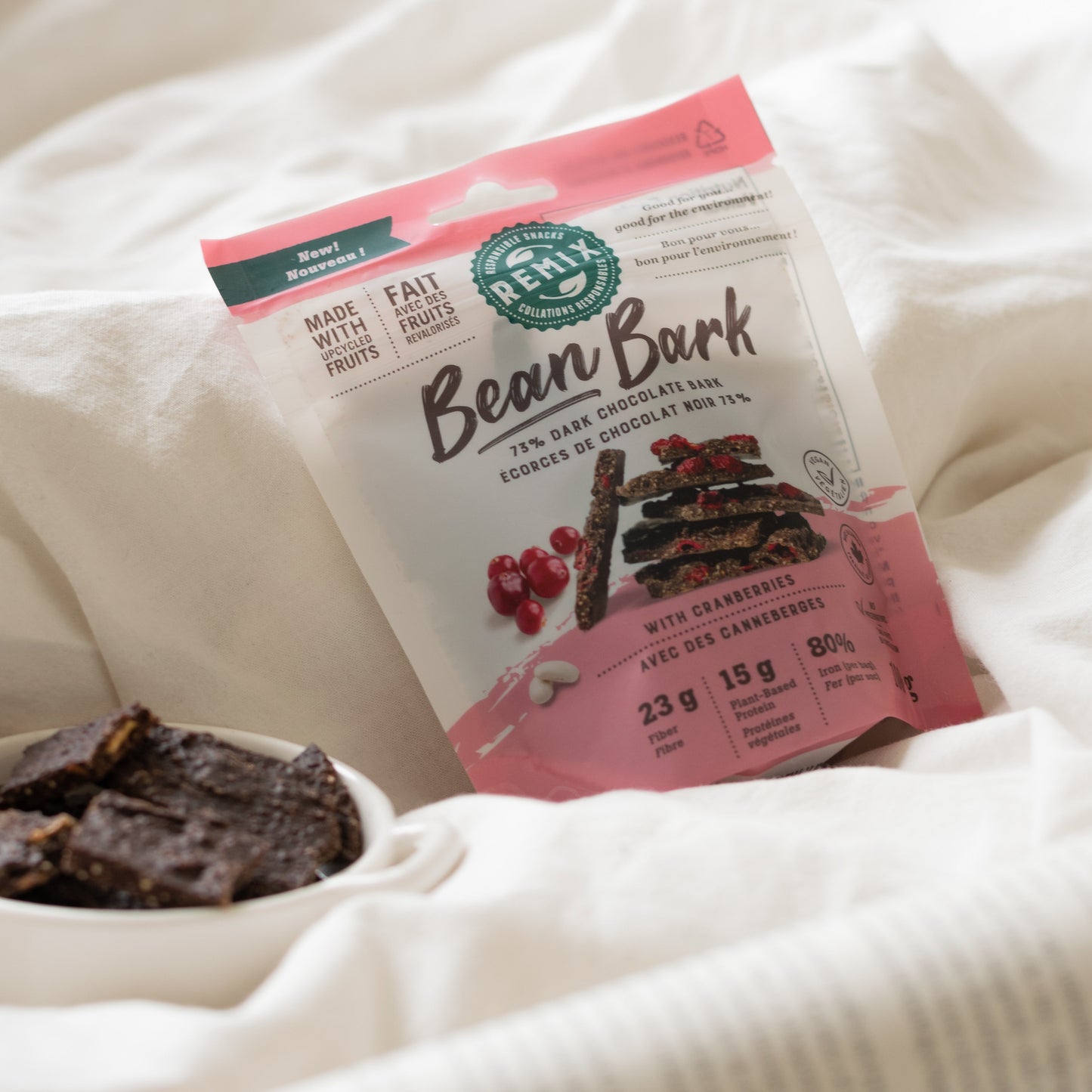 Bean Bark Cranberry - Remix Snacks