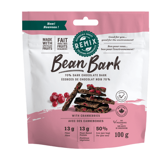 Bean Bark Cranberry - Remix Snacks
